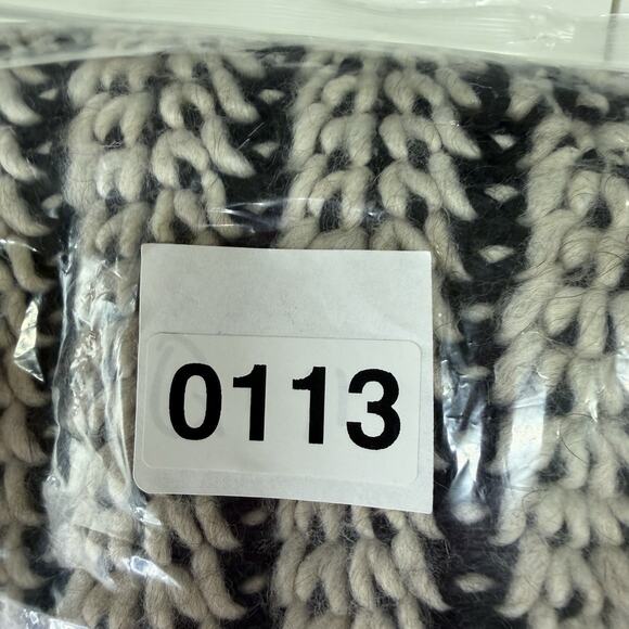 Maison Pholya M Medium Cardigan Sweater Alpaca Wool Blend Open Front Italian - Picture 10 of 10